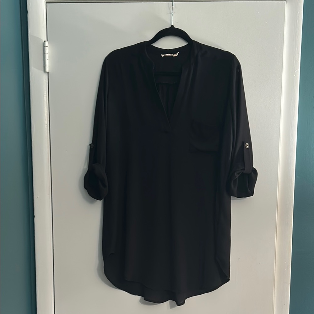 Elegant Black Women's Tunic